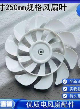 适用四季沐歌电风扇FS2501B扇叶10寸落地扇叶子台扇风扇叶250mm
