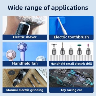 3.7V 奎神电力 3.2V DC2.4V 玩具微型直流电机 彩色碳刷马达030