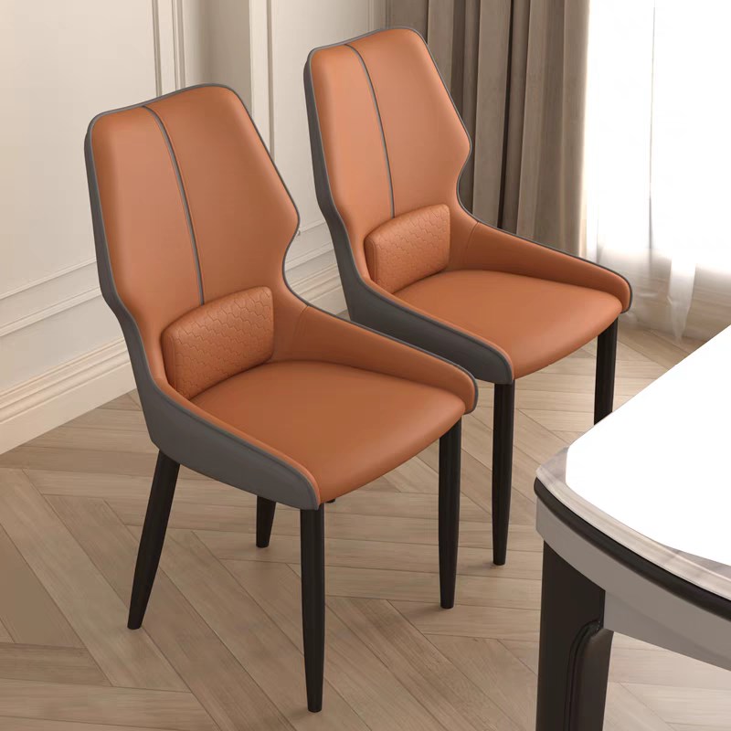 现代高级a感椅子轻奢餐椅简约家用麻将餐桌休闲酒店椅茶桌洽谈椅