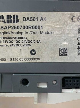 议价ABB CPU模块PM582 A2 1SAP140200适用