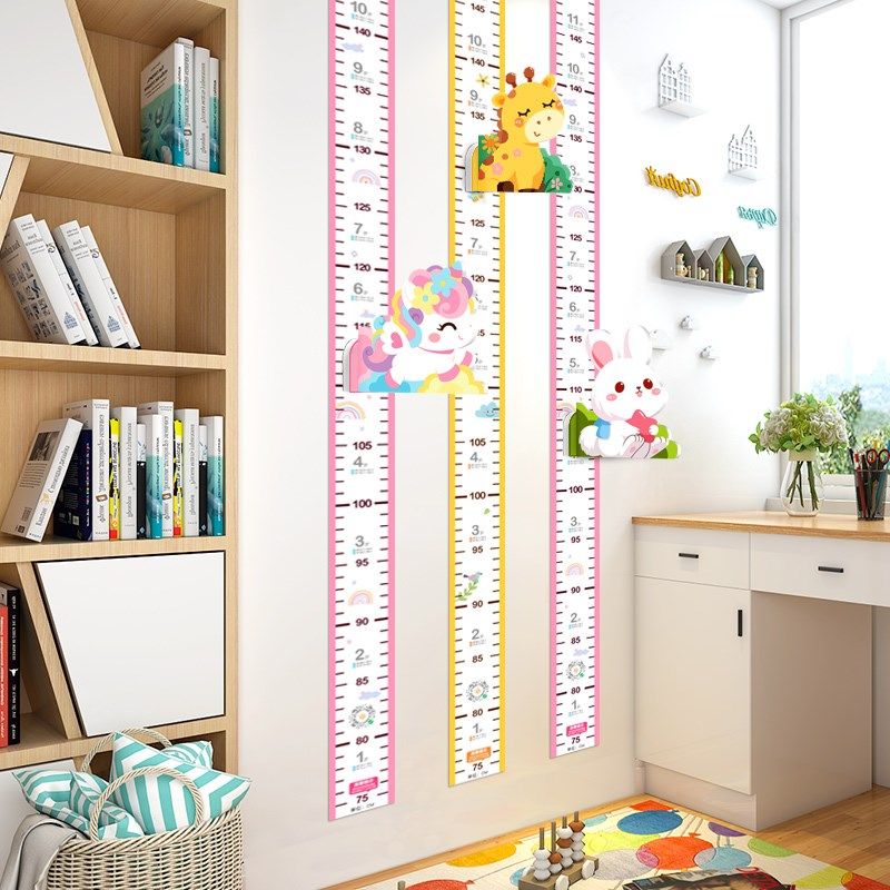身高尺墙贴磁吸立体量身高贴纸儿童房间女宝宝卡通精准测量仪记录,家居饰品,身高贴,淘宝优惠券,粉丝福利购,淘宝优惠卷