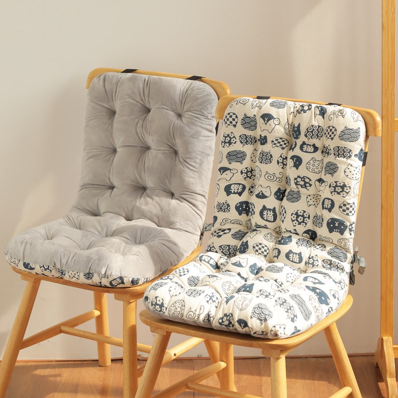 坐垫靠背一体宿舍l学生寝室椅垫屁垫加厚护腰座垫四季椅子垫子通