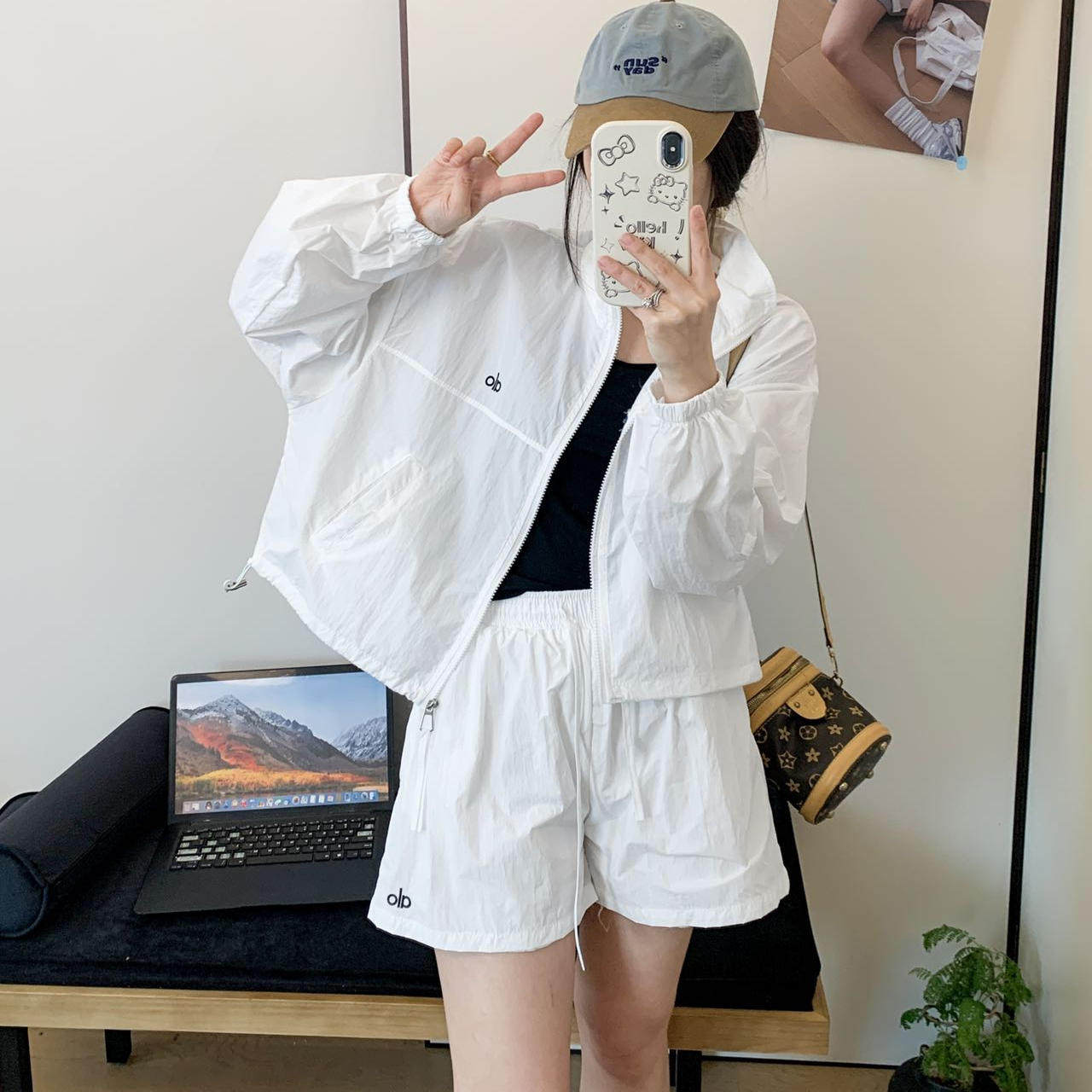 户外休闲防晒衣宽松外套2025秋爆款巨好看时尚套装显瘦短裤两件套,女装/女士精品,时尚套装,淘宝优惠券,粉丝福利购,淘宝优惠卷