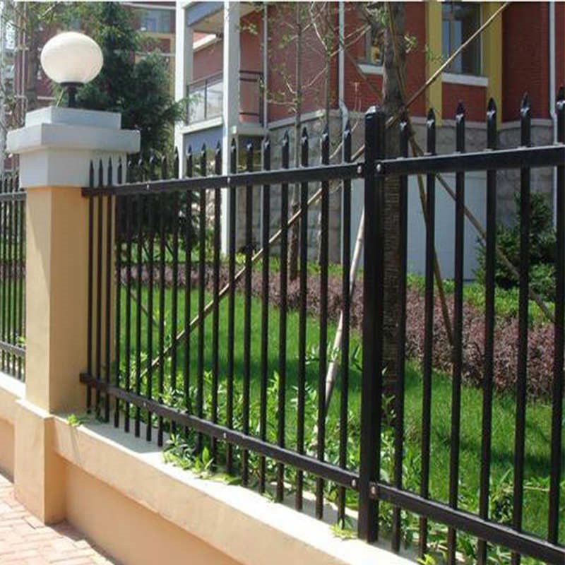 铁围墙塑b钢护栏厂区围栏栅栏社区锌钢小区别墅艺户外隔离防护