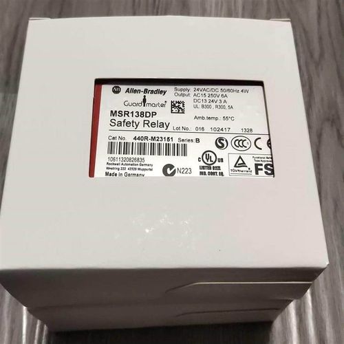 AB罗克韦尔安全继电器MSR138DP 440R-M23151 全新原装现货询价