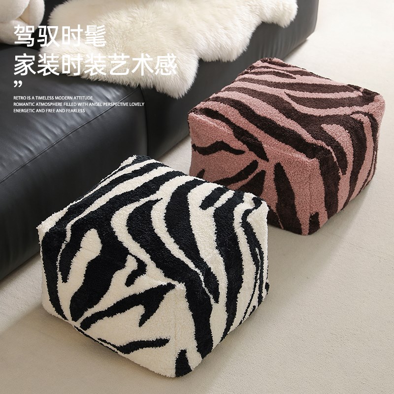 坐墩客厅榻榻米轻奢坐垫飘v窗阳台卧室地板上懒人沙发地毯看书坐