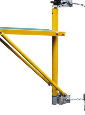 高压线路检修工作架不含扶手旋转升降台ZF010304柱上快装玻璃钢架