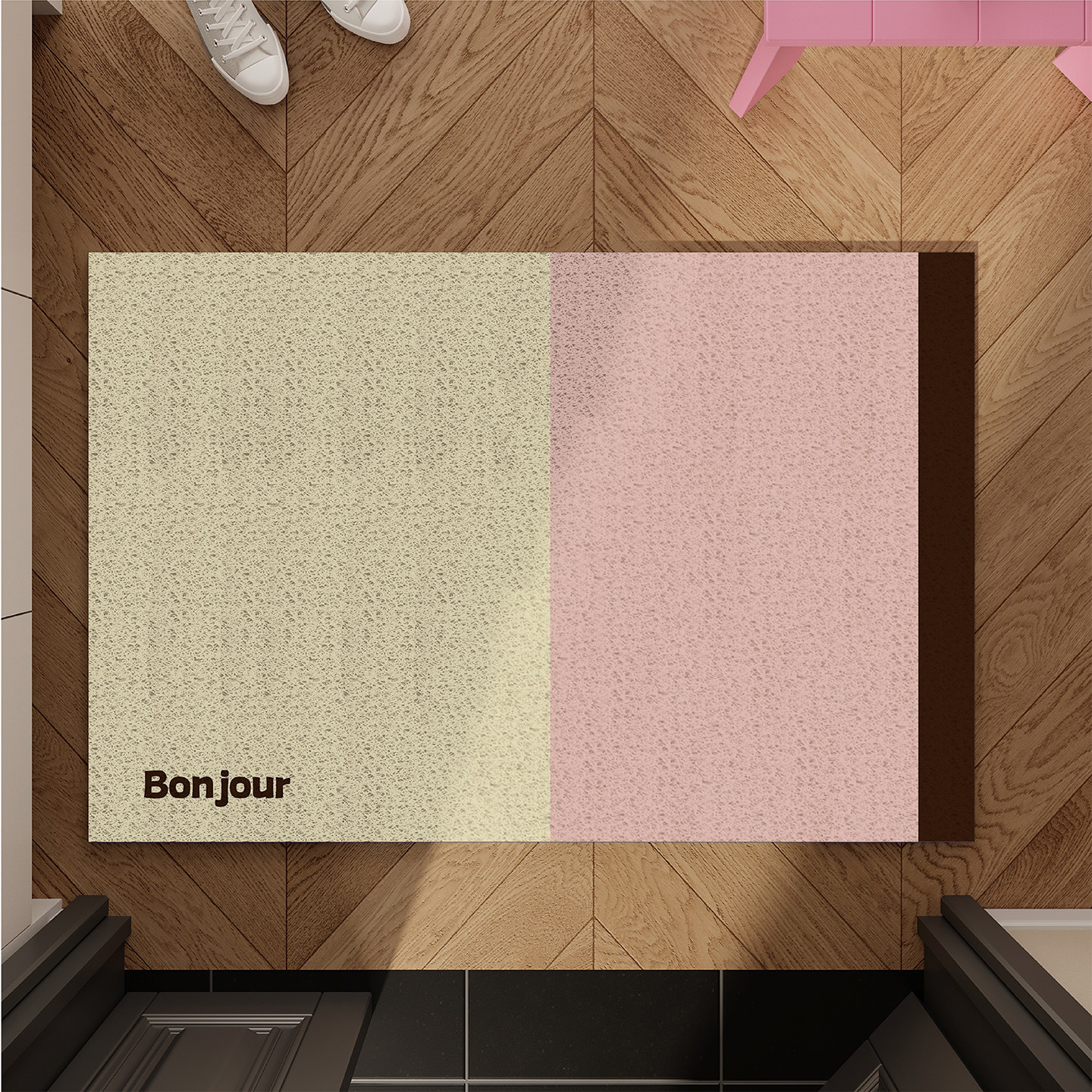 法式轻甜风入户地垫丝圈防滑耐脏脚垫进门玄关门口除尘地毯可裁剪,居家布艺,入户地垫,淘宝优惠券,粉丝福利购,淘宝优惠卷