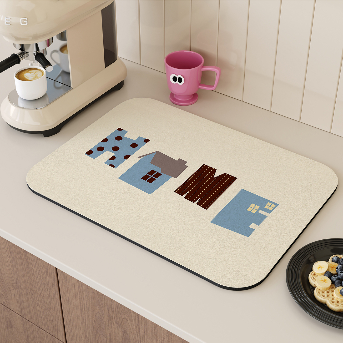 现代简约ins风沥水垫厨房隔热垫