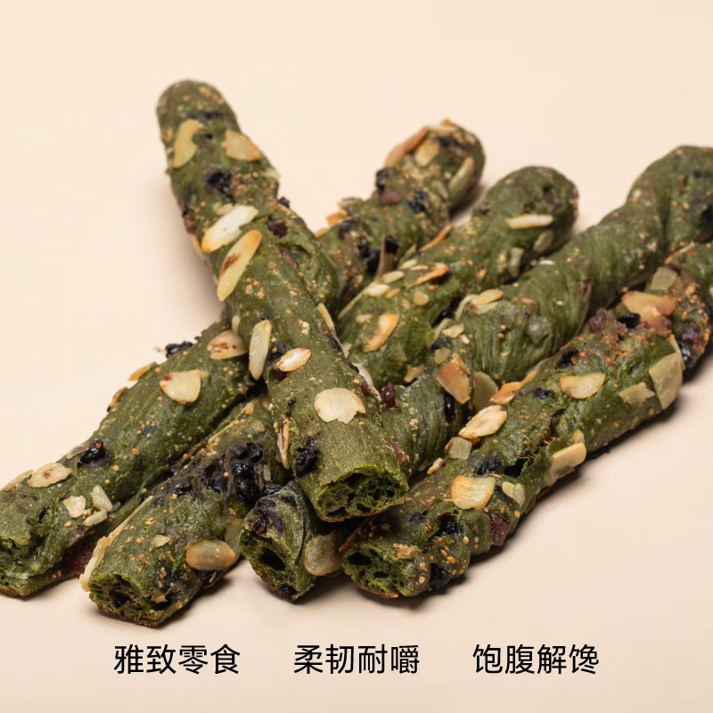 树枝硬欧法棍面包长条耐嚼磨牙棒