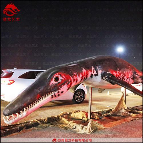 仿真鲸鱼模型仿生会动机械鱼软体硅橡胶机器电动鲨鱼装置定制公司