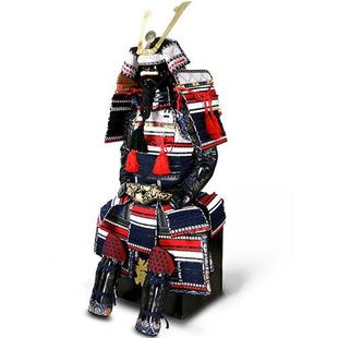 哇偶定制日本武士盔甲纯手工头盔甲胄防护衣饰日式酒屋餐厅摆件