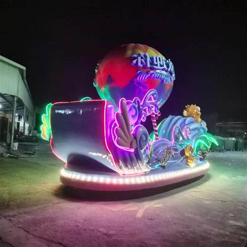 花车彩车巡游花车夜景透光造型主题彩车大型文旅巡游花车