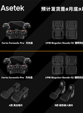 [非现货] Asetek Forte Pro方向盘