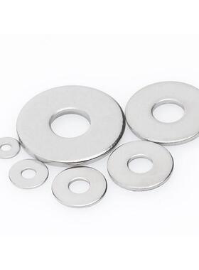 盖驰304不锈钢垫片金属介子华司超薄平垫圈加大加厚M1.6M1.7M2-M7