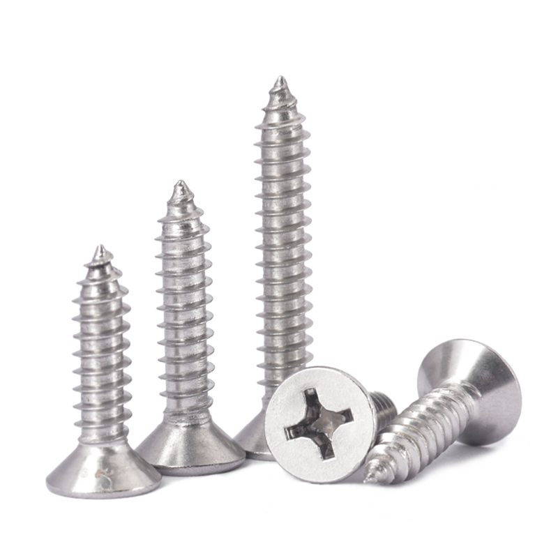 不锈钢十字沉头自攻螺丝