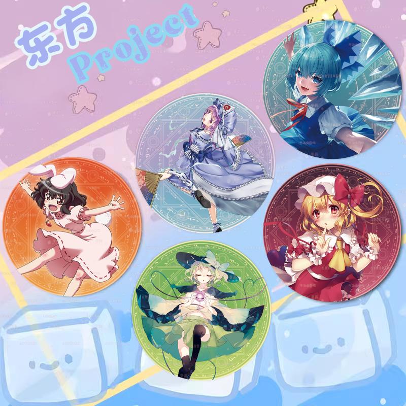 【东方Project】博丽灵梦帕秋莉琪露诺周边徽章谷子痛包装饰定制