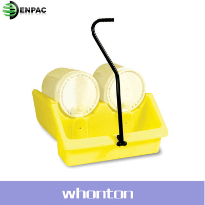 油桶架ENPAC油桶架 小双桶叠放油桶架可移动底座6011-YE-M