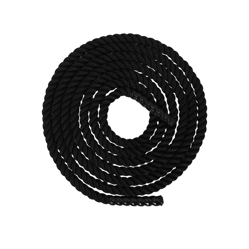 工厂销售三股涤纶力量绳健身房UFC训练绳格斗绳甩绳战斗绳 战绳