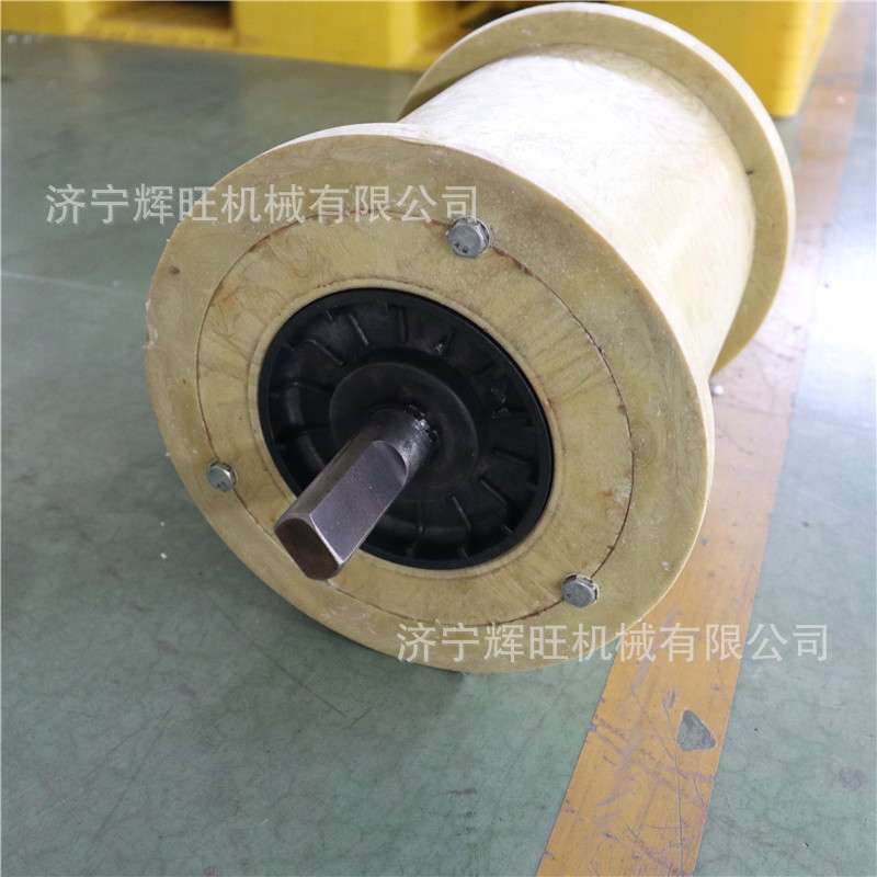 矿用聚氨酯地辊高强度耐磨钢丝绳提升用托绳轮160*300尼龙地滚