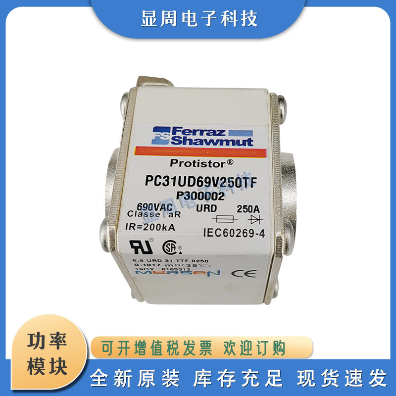 保险丝熔断器PC31UD69V250EF D300038 PC31UD69V315EF E300039