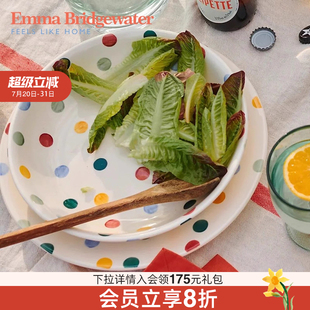 Bridgewater意面碗陶瓷波点小号家用 Emma 手工制家用餐碗北欧风