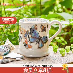 Bridgewater马克杯餐具麦片陶瓷碗蓝蝴蝶系列emmabrigewater Emma
