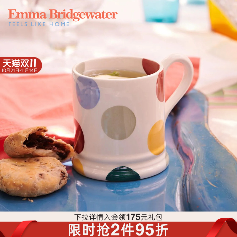 emma大波点中号马克杯