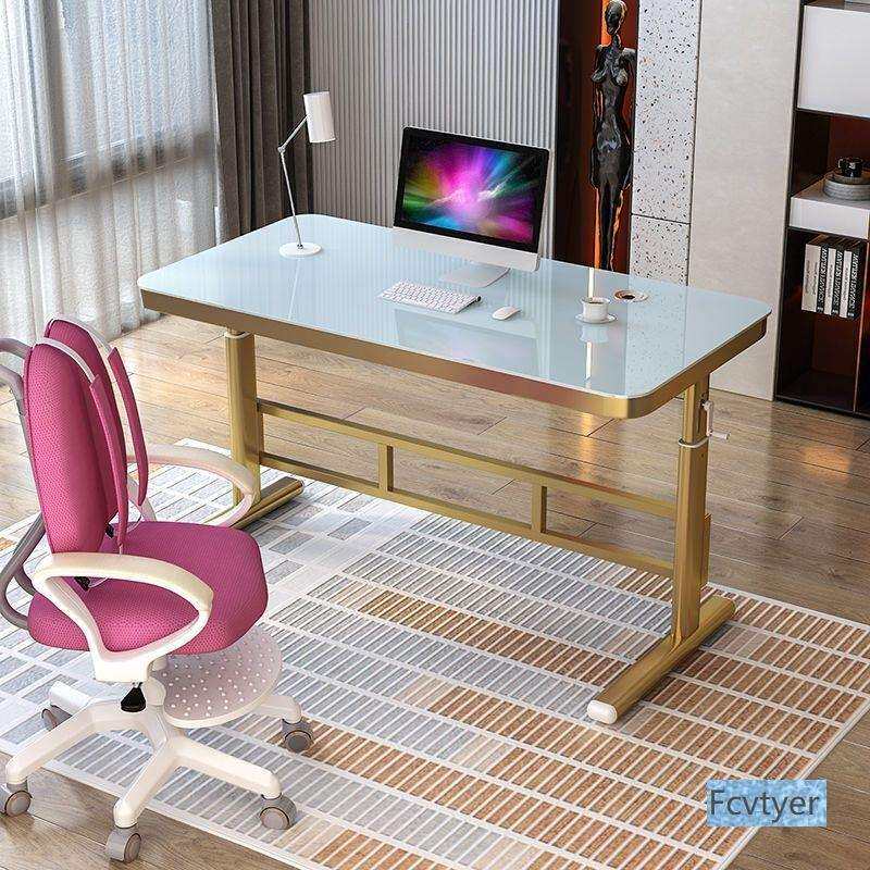 郝帮家用写字桌学习现代升降办公电脑台式桌学生书桌子儿童卧室电