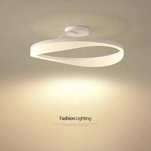 led现代简约吸顶灯主卧室房间餐厅极简创意吊灯客厅广东中山灯具