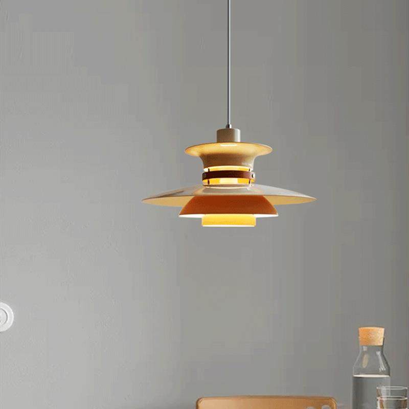 北欧ph5餐厅吊灯日式复古餐桌灯设计师吧台灯中古民宿卧室书房灯