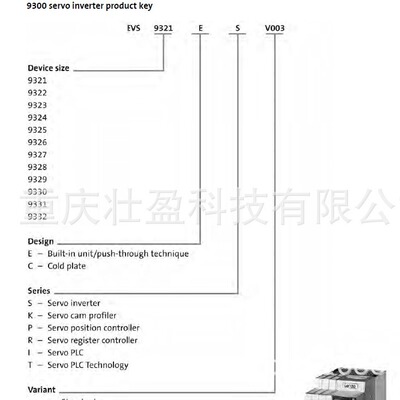 伦茨EVS9323-EP驱动器EVS9323-ES现货