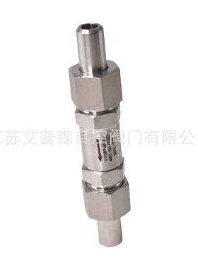 高压焊接止回阀 H21W-160P不锈钢外螺纹带接管焊接式阀阀