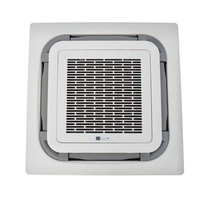 天花机吸顶机天井机面板卡式风机盘管中央空调出风框滤网装饰盖板