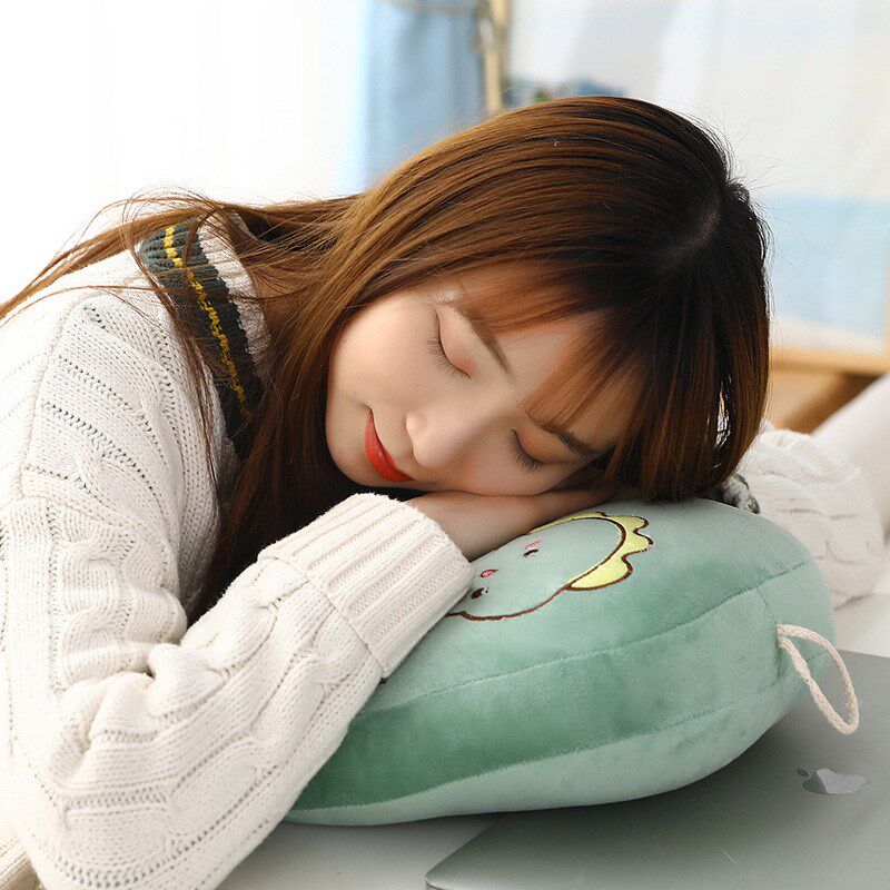 办公室睡觉午睡午休多功能卡通午睡枕 少儿趴睡枕 学生趴趴枕