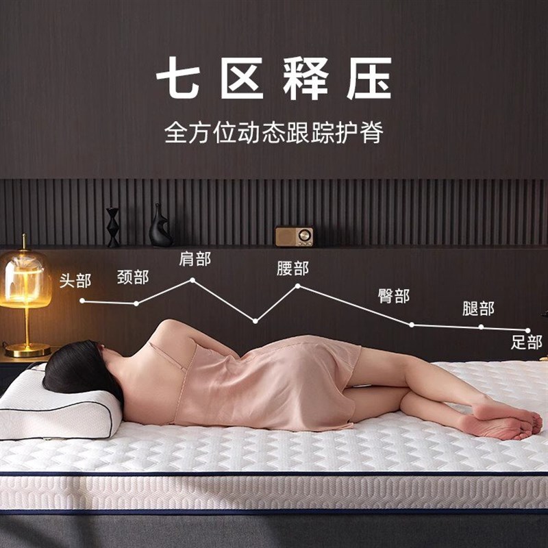 德国乳胶床垫家用l卧室软垫榻榻米租房专用加厚海绵学生单人垫褥