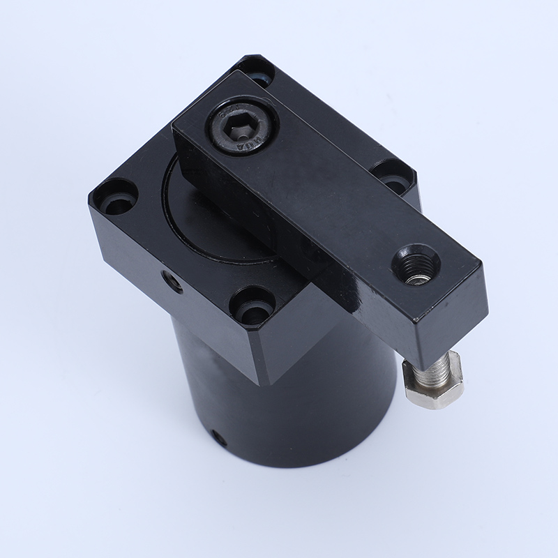 气动SRC上法兰安装回n转摆动旋转转角下压夹紧气缸ASC-FA25-32-40