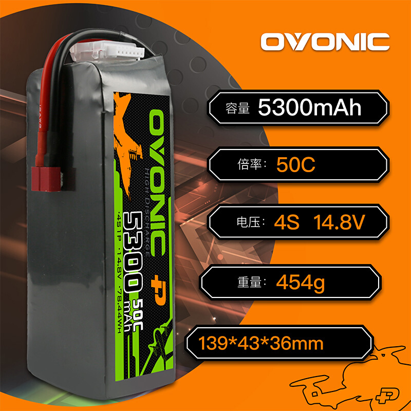 Ovonic欧牌105013001550mAh120C4s6s fpv穿越机模型航模锂电池-封面