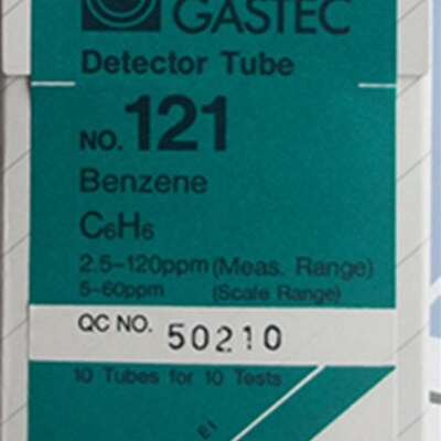 GASTEC 快速气体检测管 121SP 苯 气体检知管 C6H6 日本