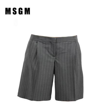 MSGM时尚小帅气有个性竖条纹短裤