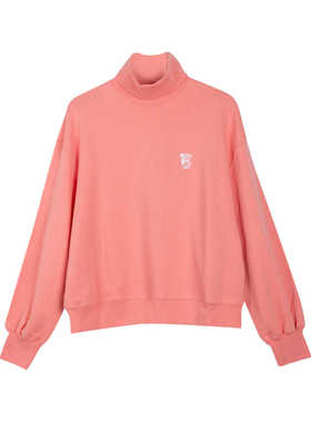 全新未使用MSGM女装圆领套头长袖卫衣宽松显瘦百搭上衣