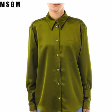 MSGM真丝女士衬衫