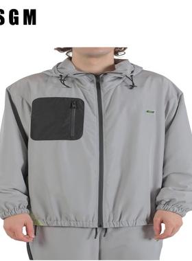 MSGM小众休闲简约拉链外套