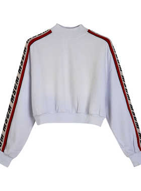 孤品特价MSGM套头休闲圆领卫衣