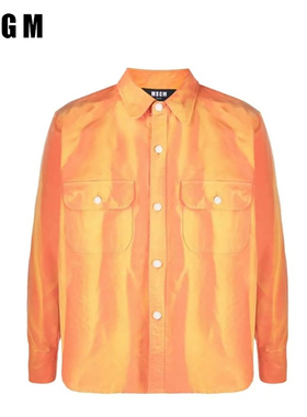 孤品特价MSGM时尚休闲百搭长袖衬衫