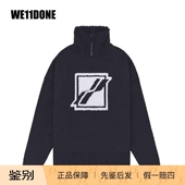WE11DONE套头立领长袖 先鉴后发 情侣毛衣