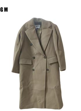 MSGM女式简约风长款大衣