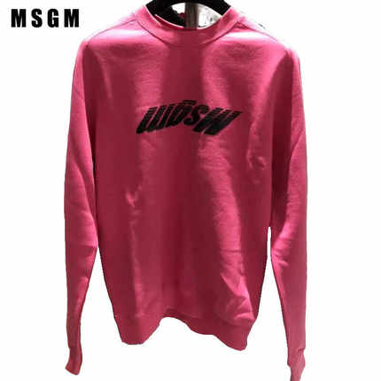 MSGM意大利潮牌圆领套头长裙情侣卫衣