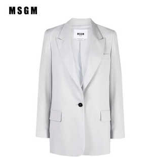 孤品特价MSGM女士西装外套时尚休闲百搭通勤长袖西服