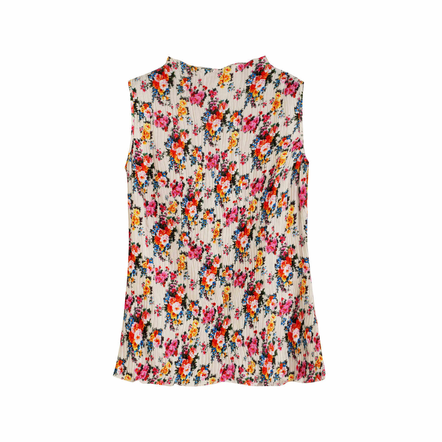 MSGM全新未使用褶皱背心时尚